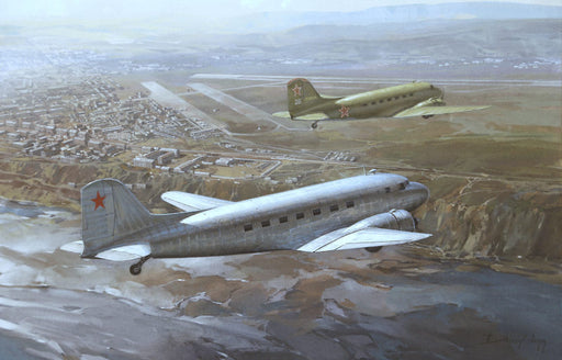 Krasnoyarsk to Port - Douglas C-47 Lisunov Li-2