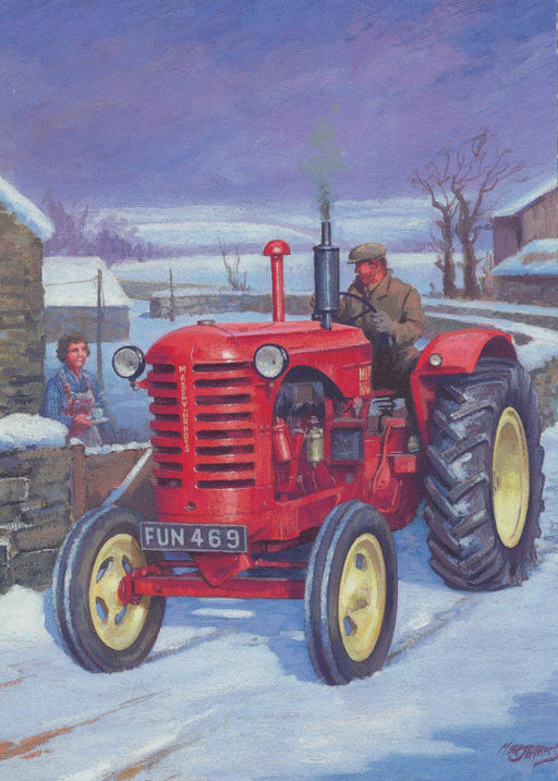 Mike Jefferies - Christmas Farming - Massey Harris Tractor