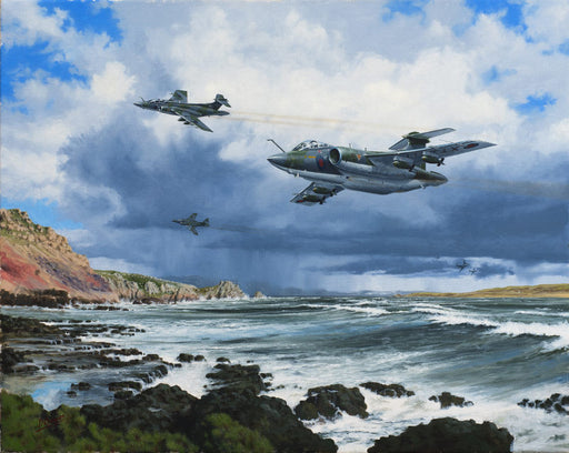 The Next Wave - Blackburn Buccaneer Original Oil Painting