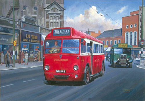 Mike Jefferies - Q Type to Richmond - London Transport Bus