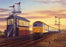 Ely Evening - Class 47 Diesel (w)