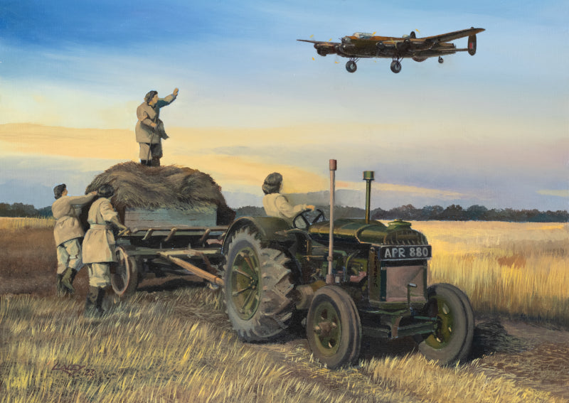 Lee Lacey - Inbound - Fordson Tractor and Avro Lancaster