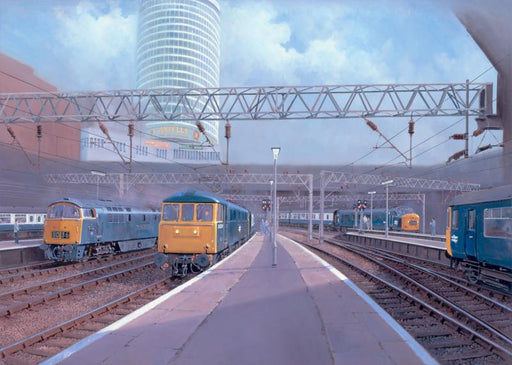 John Austin - Birmingham New Street 1975 - Class 52 Class 86