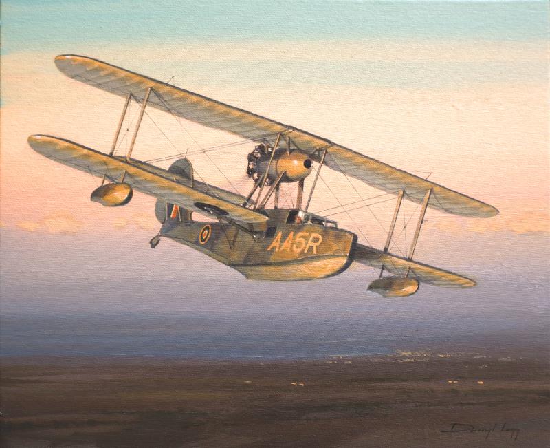 Supermarine Walrus Aviation Art Print Darryl Legg — Hansen Fine Art