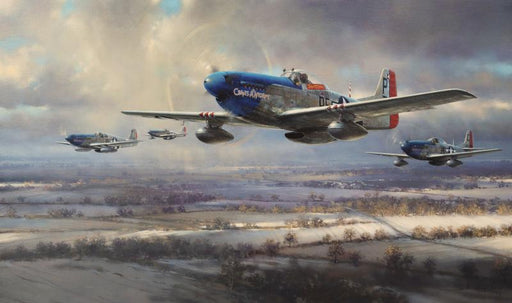 Bluenosers Outbound to Asch - North American P-51D Mustang