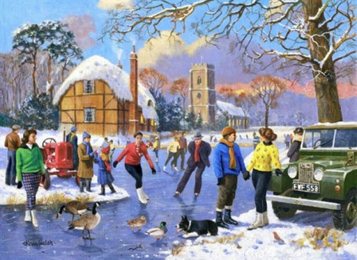 Kevin Walsh - Christmas Skaters - Land Rover