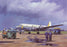 Channel Airways - Douglas DC-4 Birthday / Greetings Card