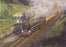 Constable Country- Britannia Class Locomotive Blank Birthday Greetings Card
