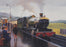 Dovey Junction - GWR Manor Class Locomotive Blank Birthday Greetings Card