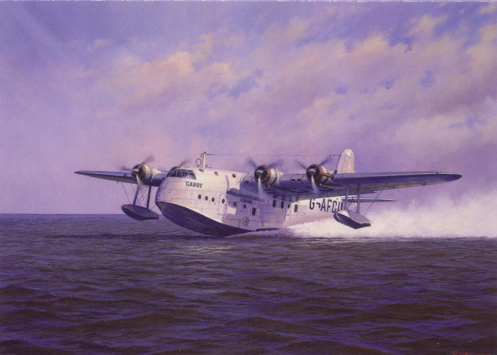 Empire Flying Boat - Short C Class Birthday / Greetings Card