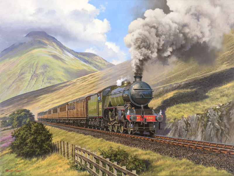 bantam-cock-lner-3401-railway-art-print