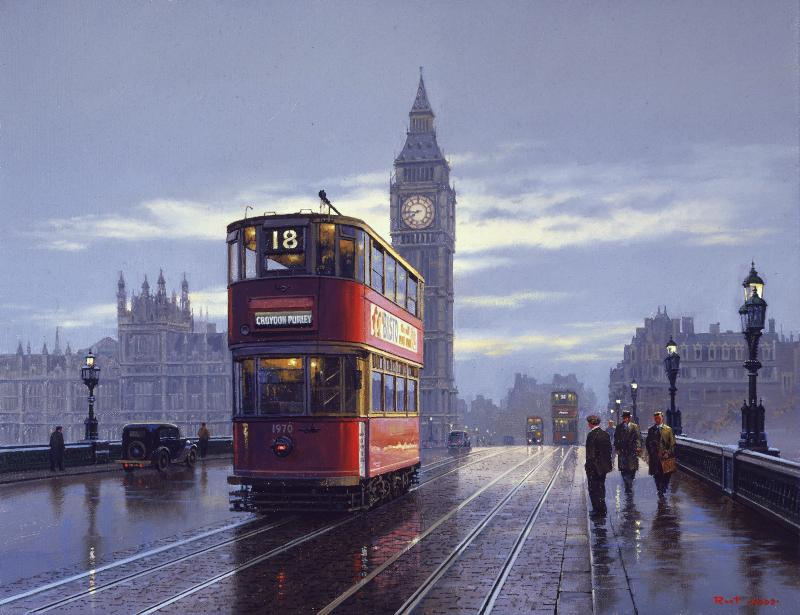 Post War Reflections - London Transport Tram