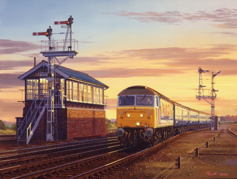 Ely Evening - Class 47 Diesel