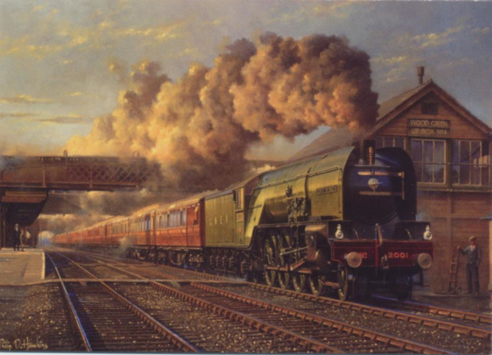 LNER P2 Class Blank Steam Train Railway Birthday Fathers Day Card ...