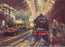 Birmingham New Street 1959 - LMS / BR Patriot Jubilee Railway Birthday Greetings Card