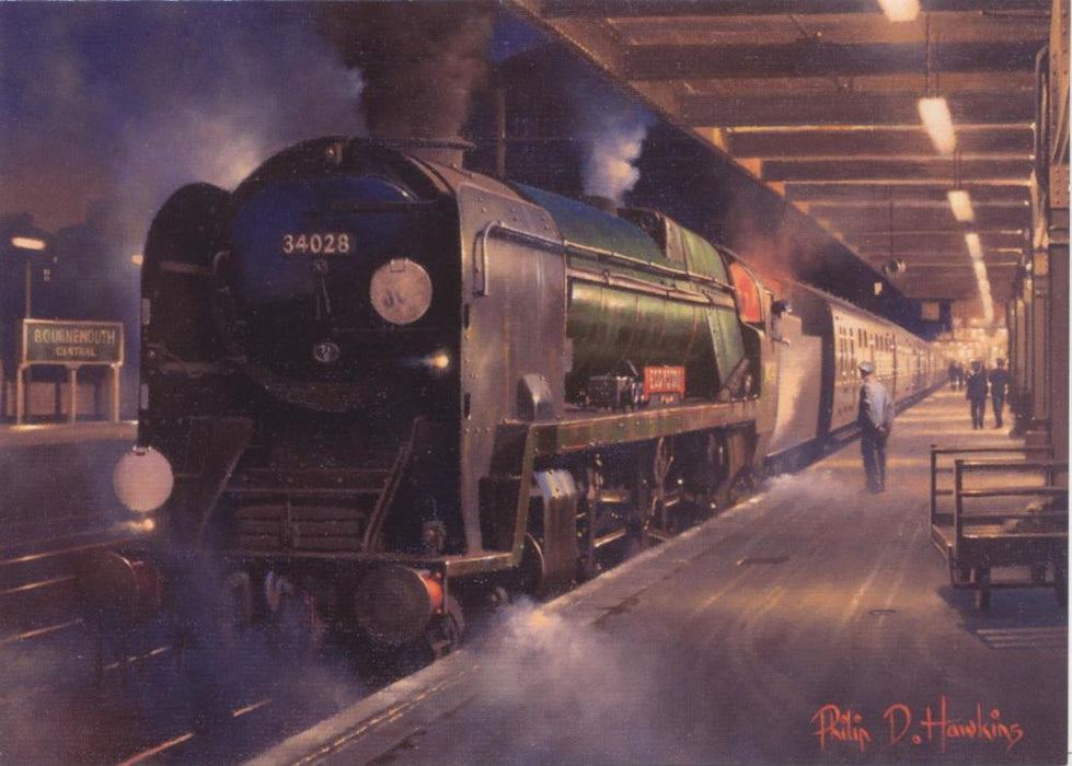 Night Call - 34028 Eddystone Birthday Greetings Card