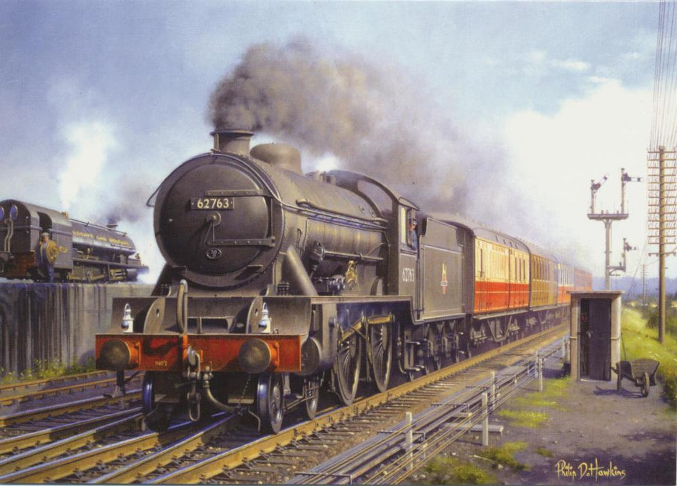 Rushing Through Bilton - LNER D49 Class