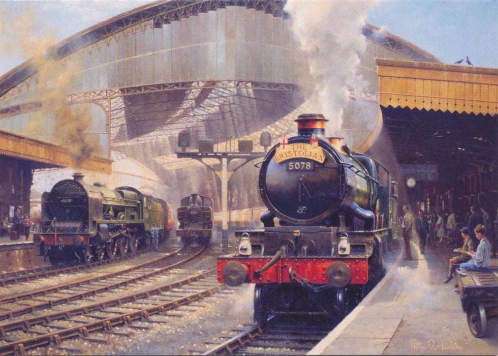 The Bristolian - 5078 Beaufort Castle Class Greetings Card