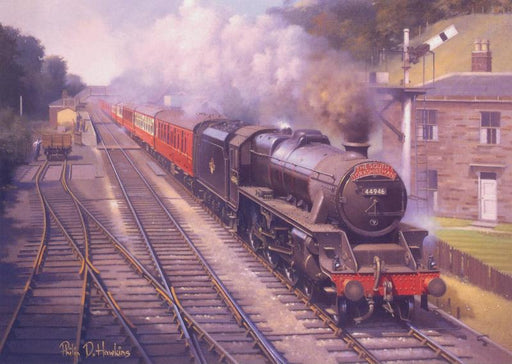 The South Yorkshireman - Black 5 Railway Birthday Greetings Card