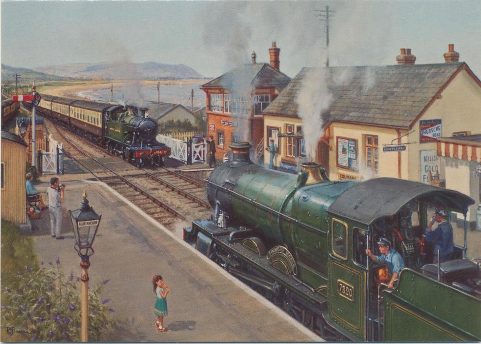 Robin Pinnock - Crossing At Blue Anchor - Manor Class