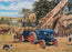 Trevor Mitchell - Building the Hayrick - Fordson E27N Major