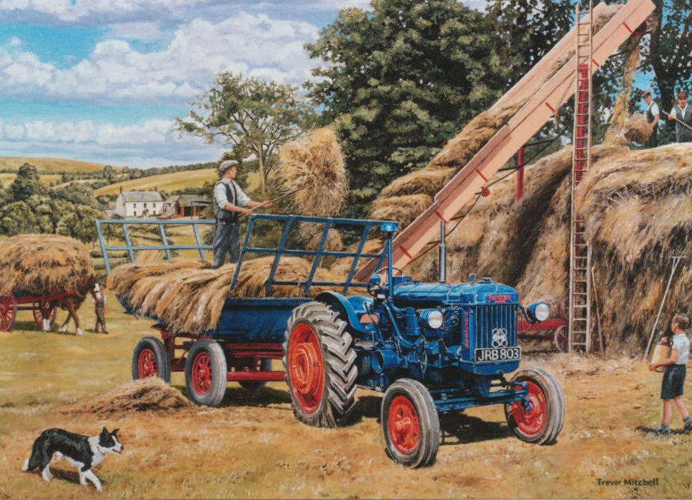 Trevor Mitchell - Building the Hayrick - Fordson E27N Major