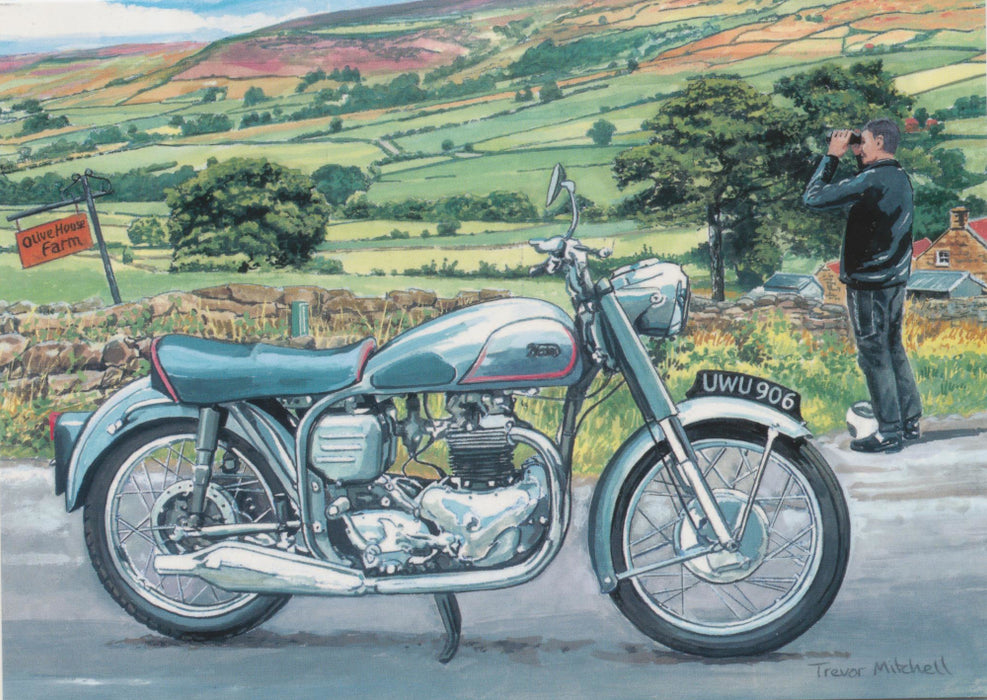 Trevor Mitchell - Norton Dominator