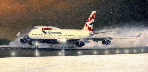 Stephen Brown - Christmas Arrival - Boeing 747 British Airways