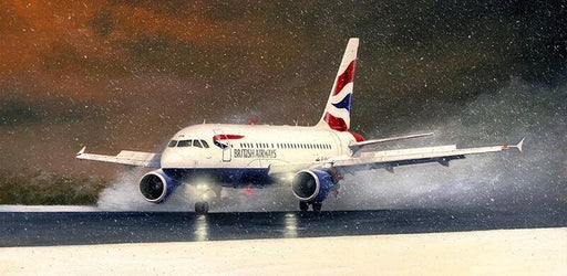 Stephen Brown - Christmas Arrival - Airbus A318 British Airways