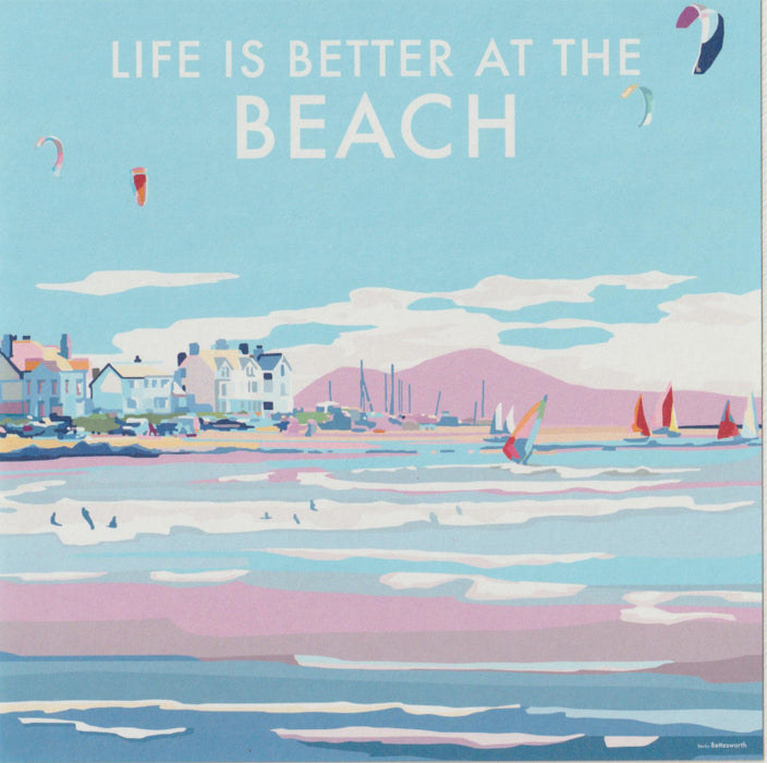 Becky Bettesworth - Life Is Better at the Beach - Devon Cornwall Seaside