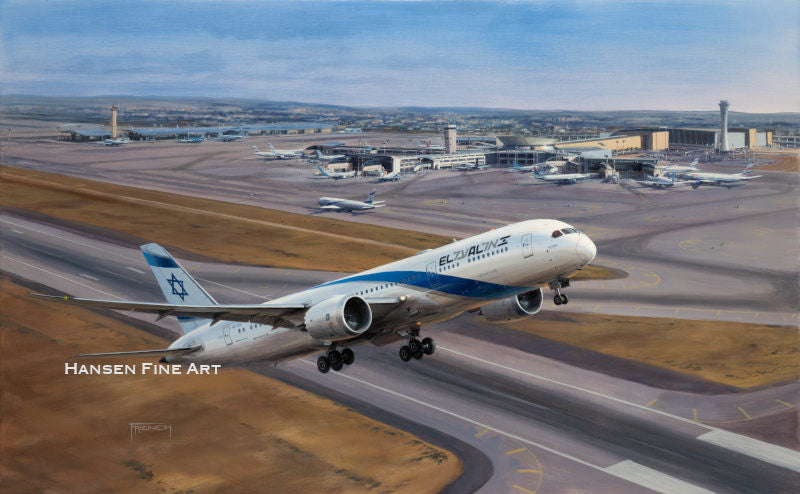 Tel Aviv Departure - Boeing 787 - El Al