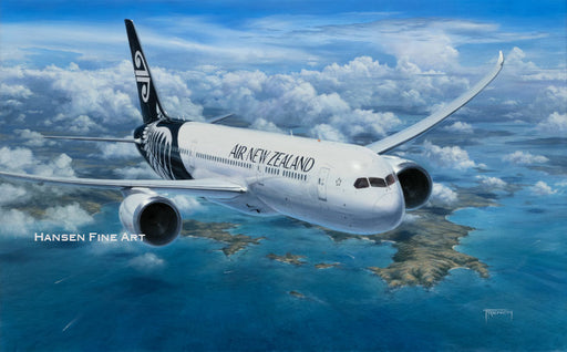 Across The Pacific - Boeing 787 - Air New Zealand