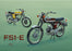 Motorcycle Marques - Yamaha FS1-E and FS1-E DX Original Painting