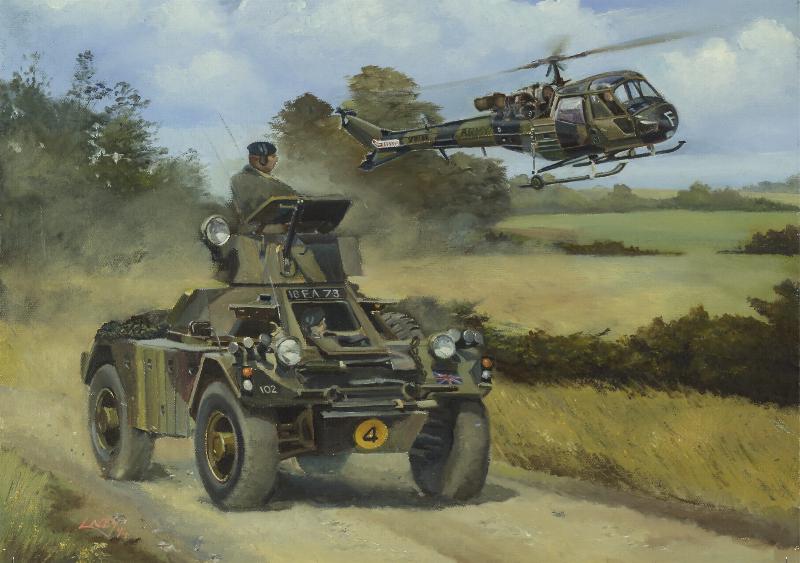 Lee Lacey - Eyes of the Army - Ferret Armoured Car (W)