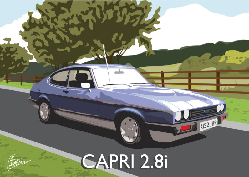 Connor Bentley - Ford Capri 2.8i (W)