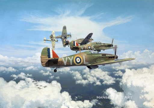 Alex Hamilton- Tally Ho! - Hawker Hurricane (w)