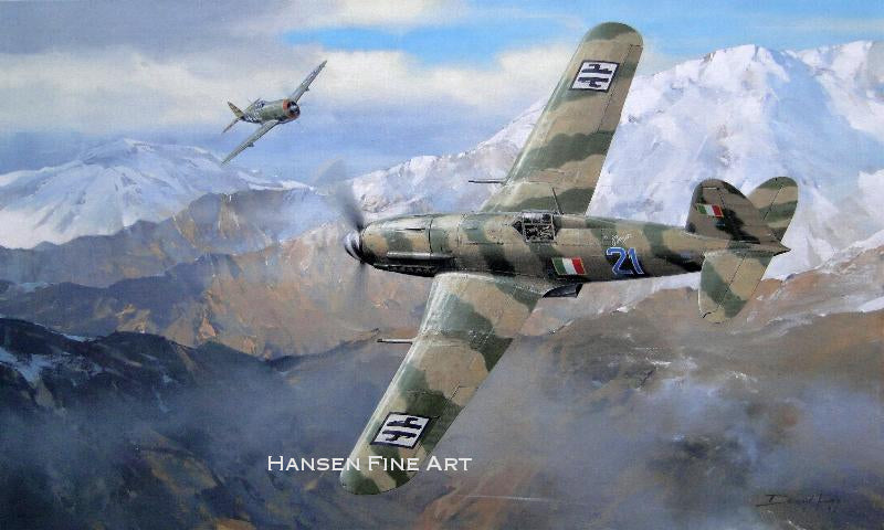 Fiat G.55 Centauro Fighter Aviation Art Limited Edition Print by ...
