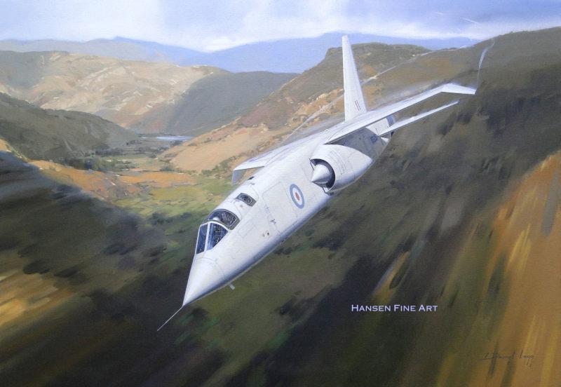 BAC TSR.2 Prototype Bomber Aviation Art Limited Edition Print by ...