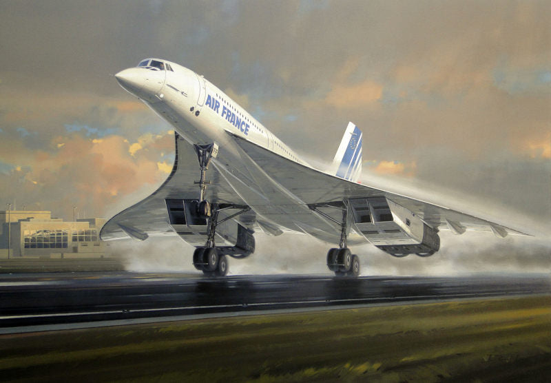 Concorde Air France Airliner Aviation Art Limited Edition Print by ...