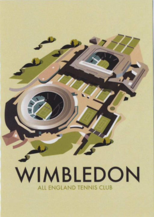 Wimbledon - All England Tennis Ground Print