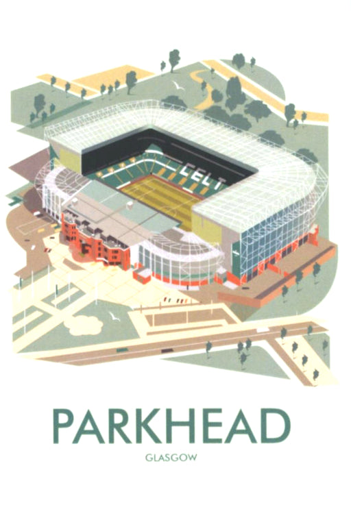 Parkhead - Celtic Football Ground Print