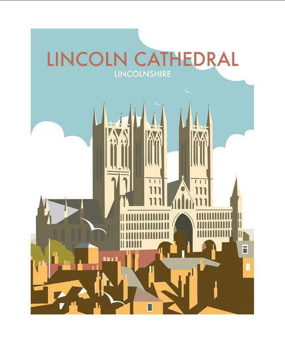 Dave Thompson - Lincoln Cathedral Art Print