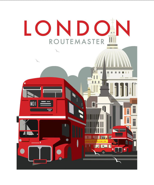 Dave Thompson - Routemaster London Bus Print