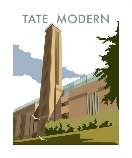 Dave Thompson - Tate Modern Art Print