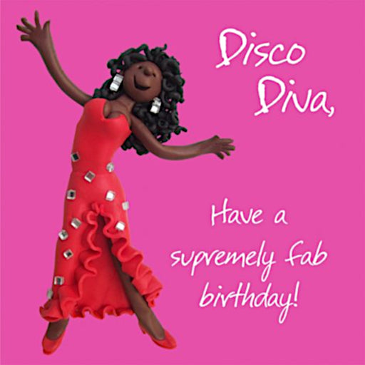 Erica Sturla - Disco Diva - Diana Ross Birthday Card