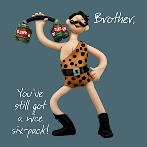 Erica Sturla - Six-pack - Brother Birthday Card