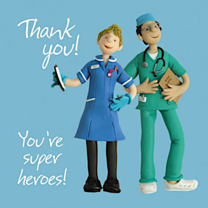 Erica Sturla - You're Superheroes - Nurse & Doctor