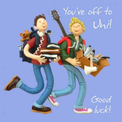 Erica Sturla - You're Off To Uni Congratulations Card
