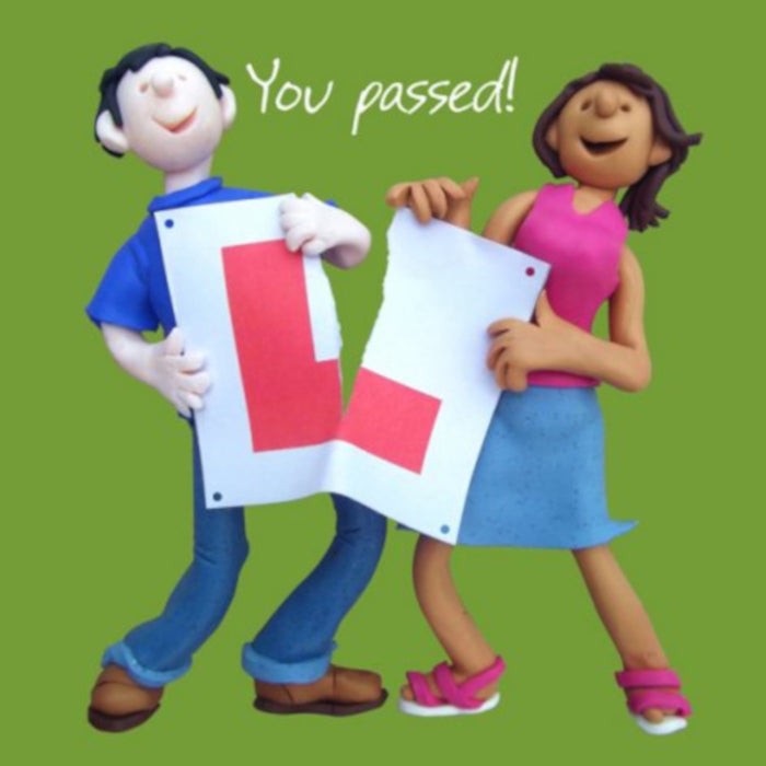 Erica Sturla - You Passed Driving Test Congratulations Card