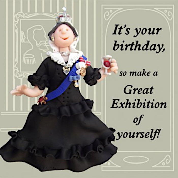 Erica Sturla - Great Exhibition - Queen Victoria Birthday Card